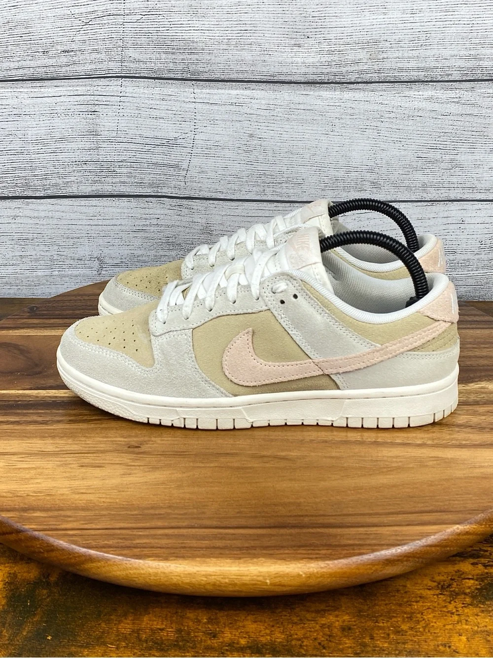 Nike Dunk Low Phantom Washed Coral Suede Sneaker IB4367-030 Womens Shoe Size 8.5